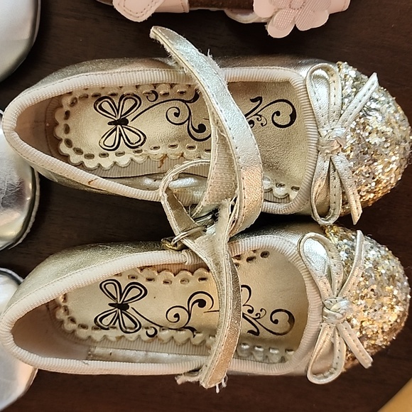 Bon Bebe Gymboree Baby Girl Shoes Sandals 4 Pairs 6 to 9 months - Picture 5 of 9